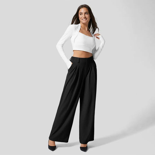 Women's wide-leg palazzo pants