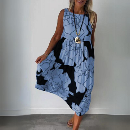 LP | Elegant dress with floral print