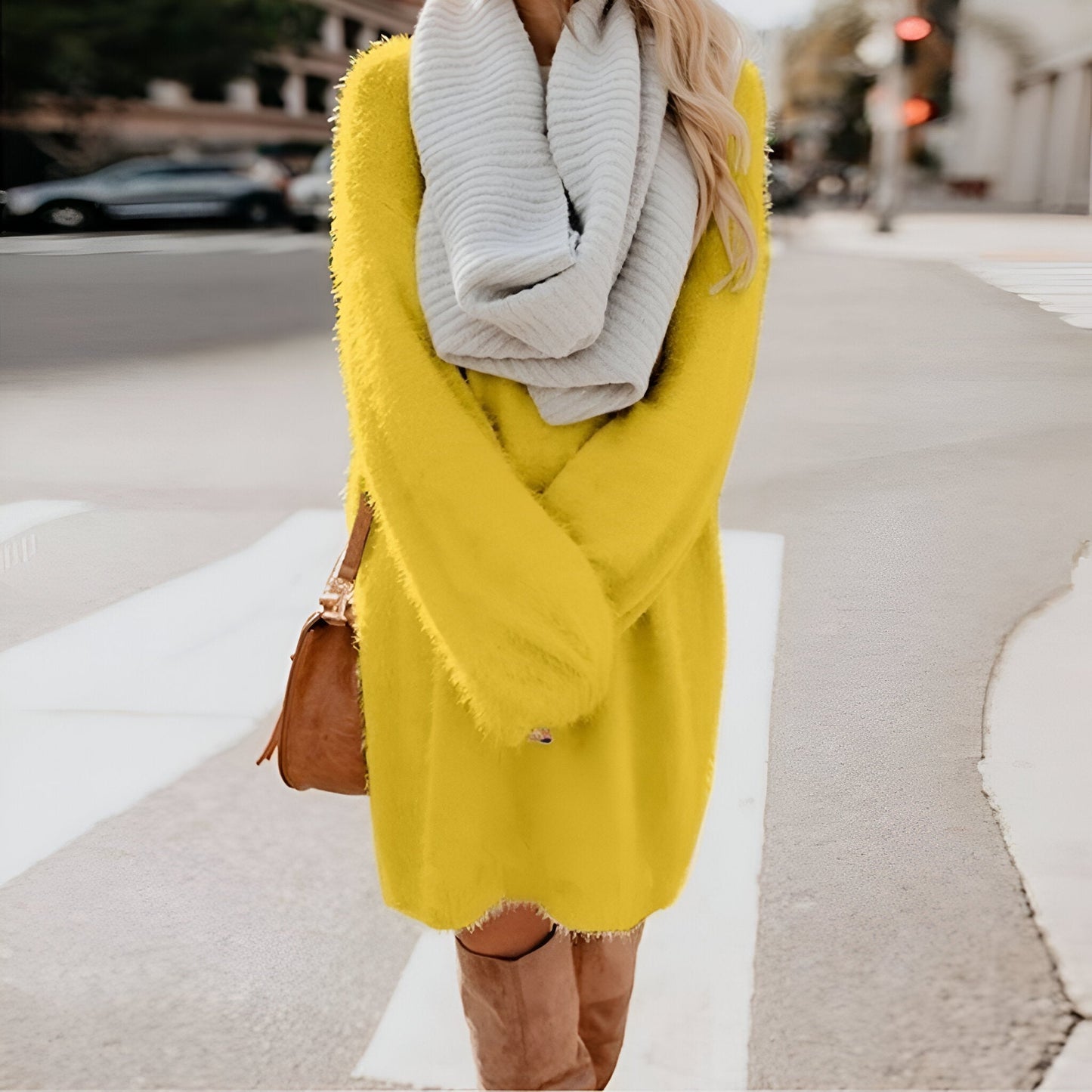 LP | Cozy knit dress