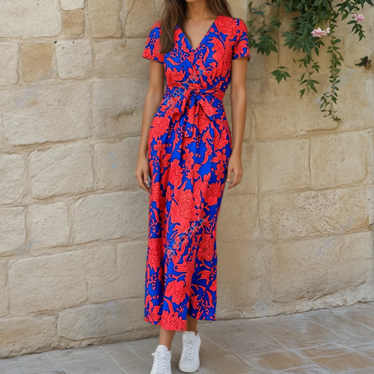 Colored dress Light and elegant