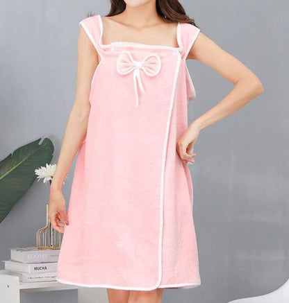 Absorbent bath towel