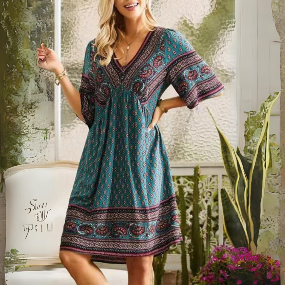 LP | Vintage Boho Style Dress