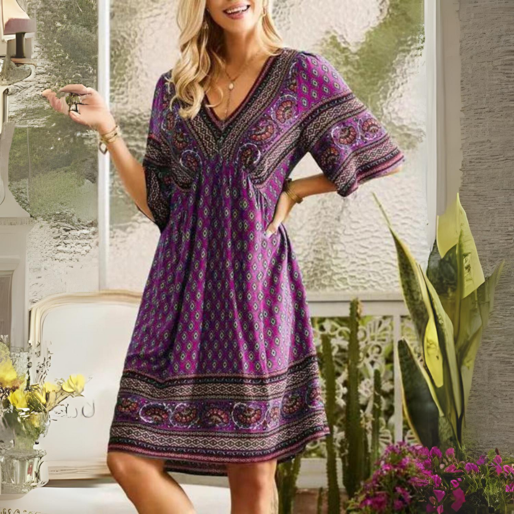 LP | Vintage Boho Style Dress