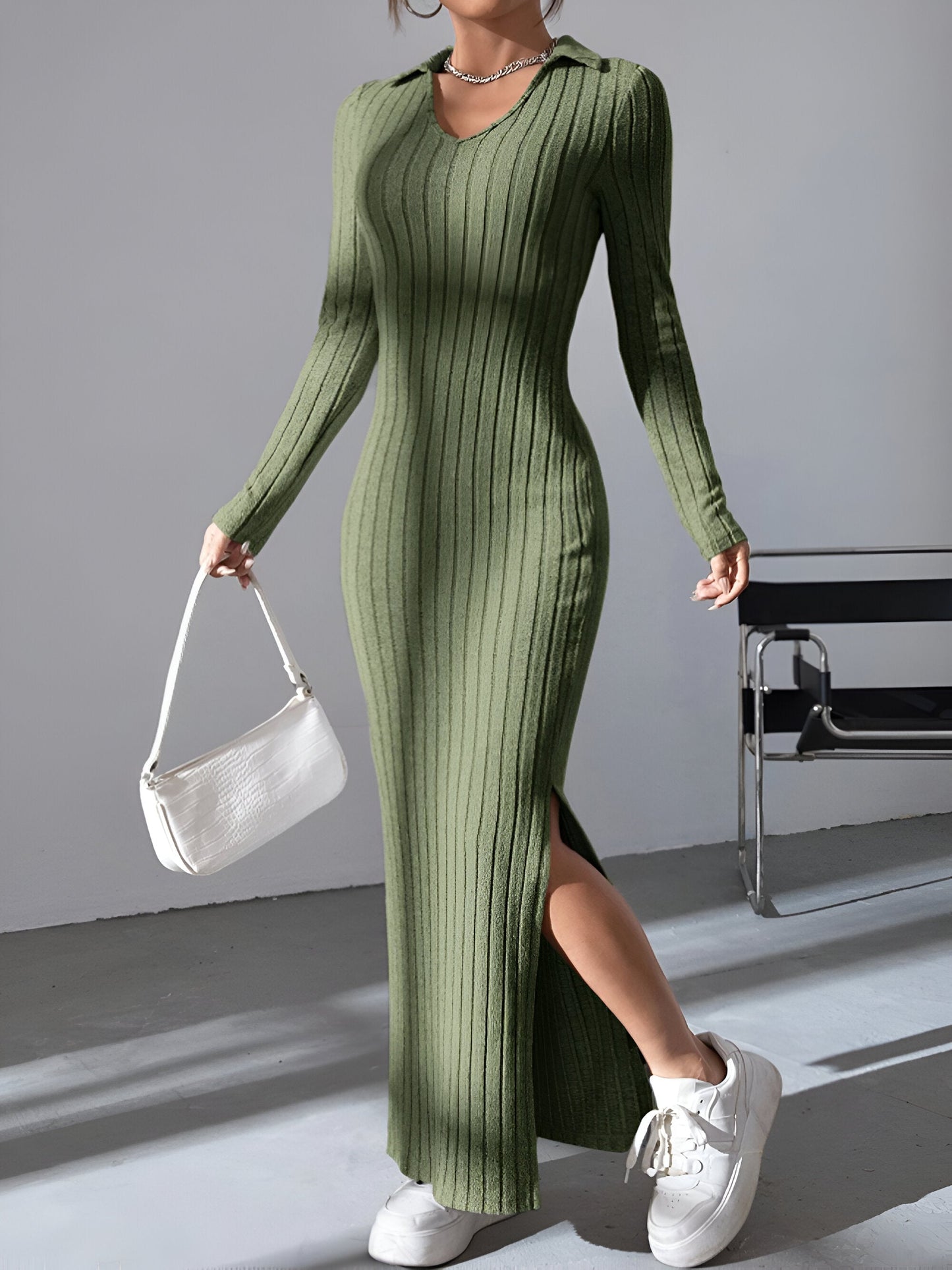 LP | Chic and uncomplicated knit dress