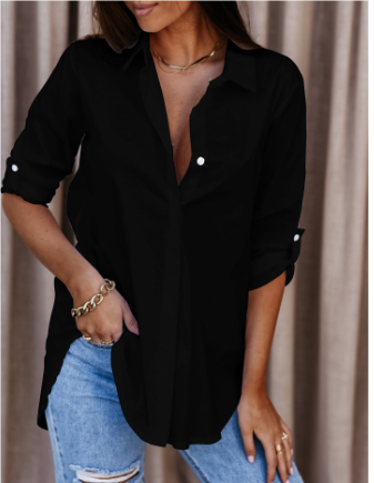 Salena | Elegant blouse for women | Long sleeves