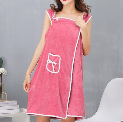Absorbent bath towel