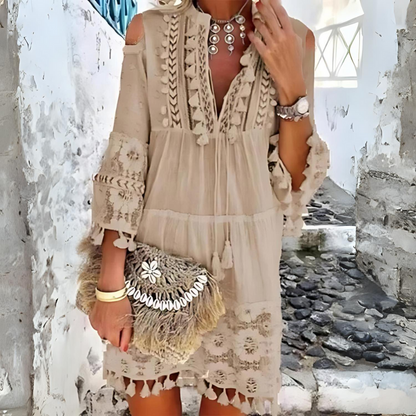 LP | Elegant cotton dress
