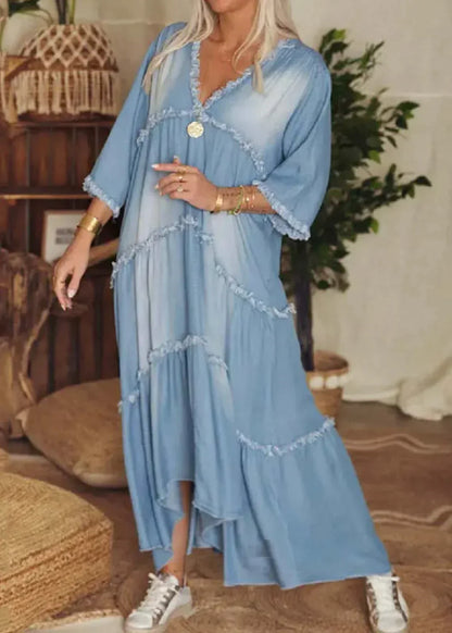 LP | Maxi denim dress