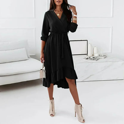 LP | Beautiful wrap dress with long sleeves