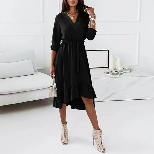 LP | Beautiful wrap dress with long sleeves