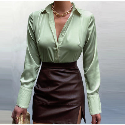 Sammie Satin Blouse | The perfect blouse for every occasion!