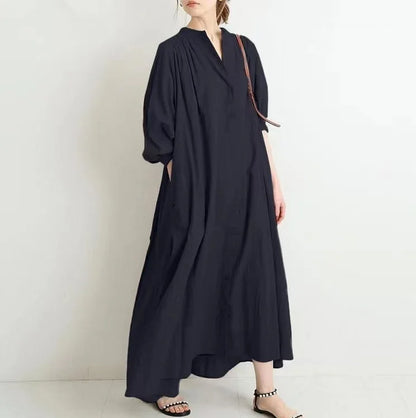 LP | Vintage long-sleeved shirt dress