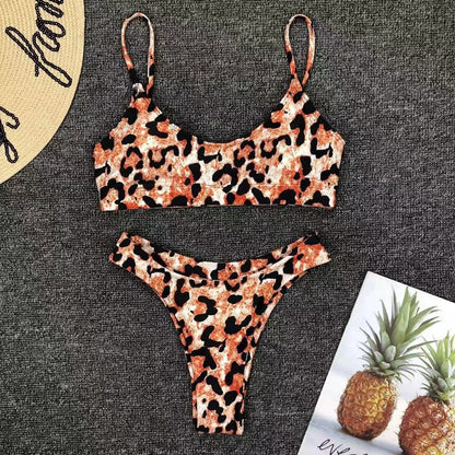 Ava animal print bikini | Ready to roar on the beach