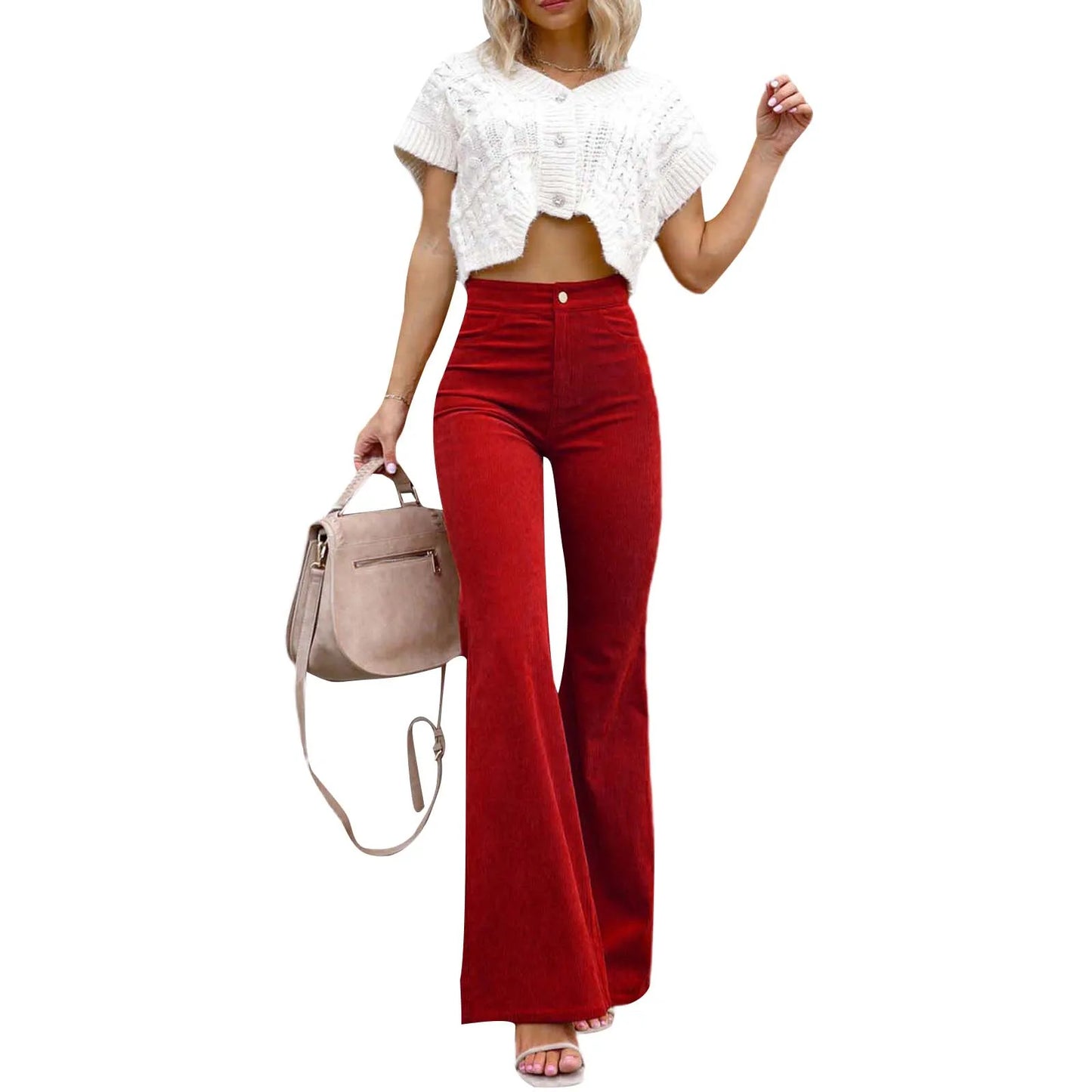 Trendy flared pants for women