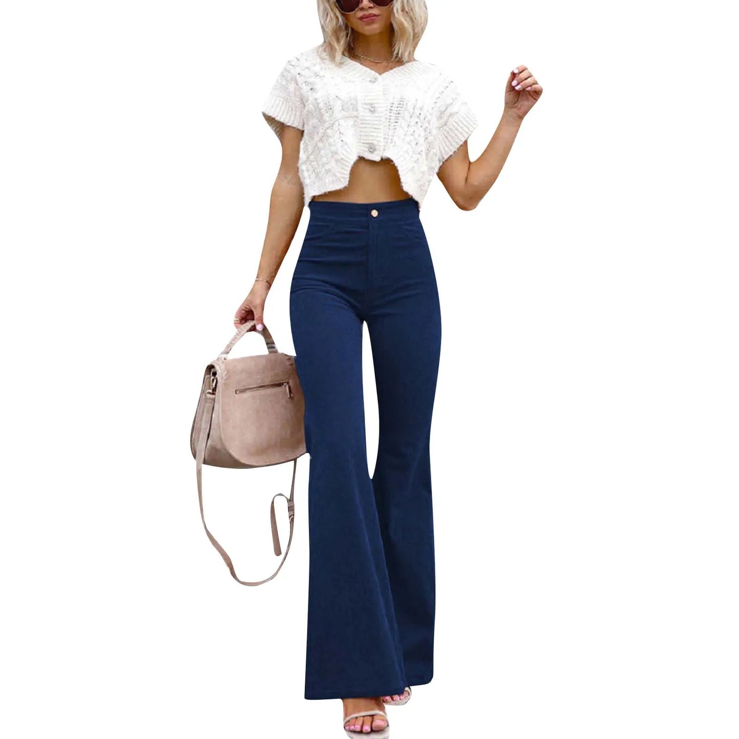 Trendy flared pants for women