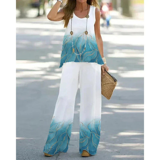 LP | Chic and lightweight outfit of top and pants