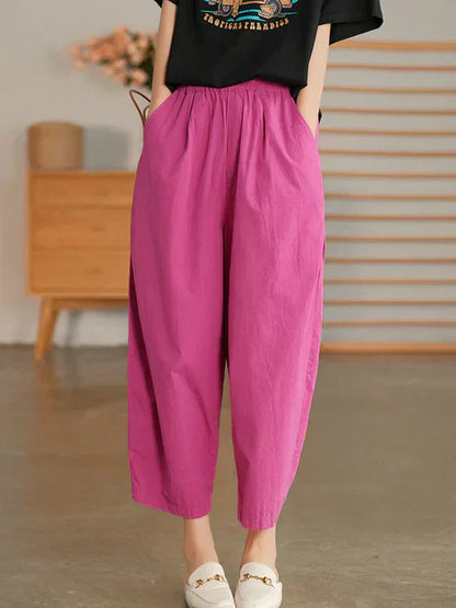 Cotton summer pants