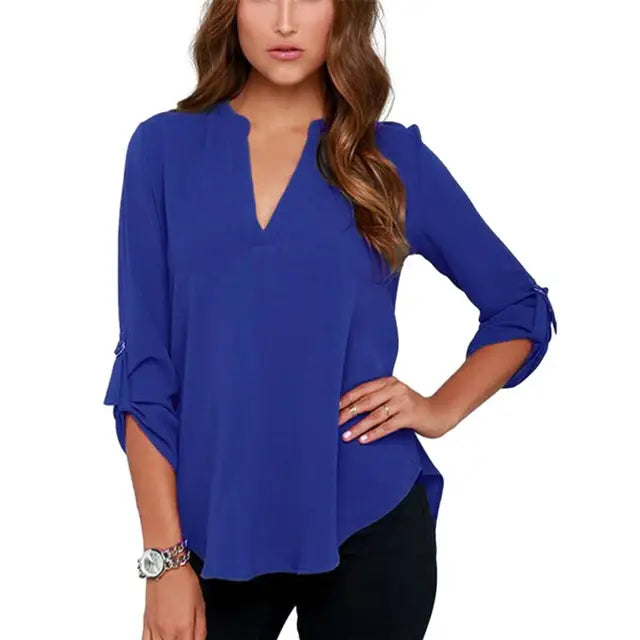 LP | Light and bold blouse