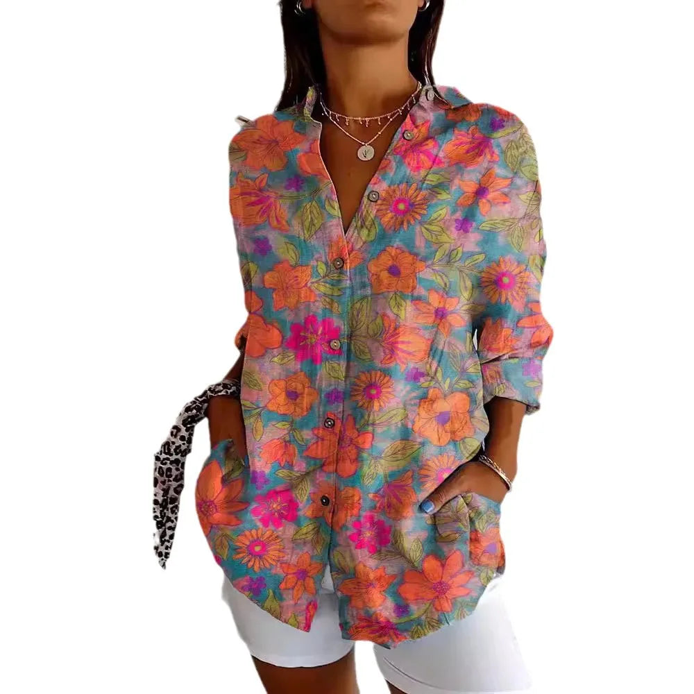 LP | Fashionable blouse with print