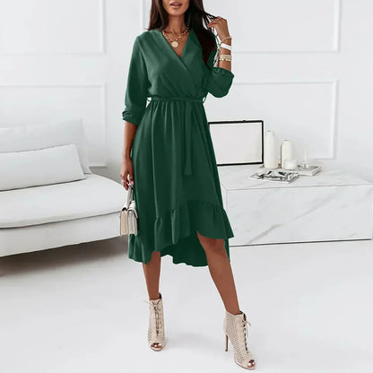 LP | Beautiful wrap dress with long sleeves