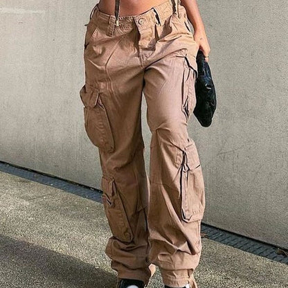 Zibiah - Women's cargo pants with pockets