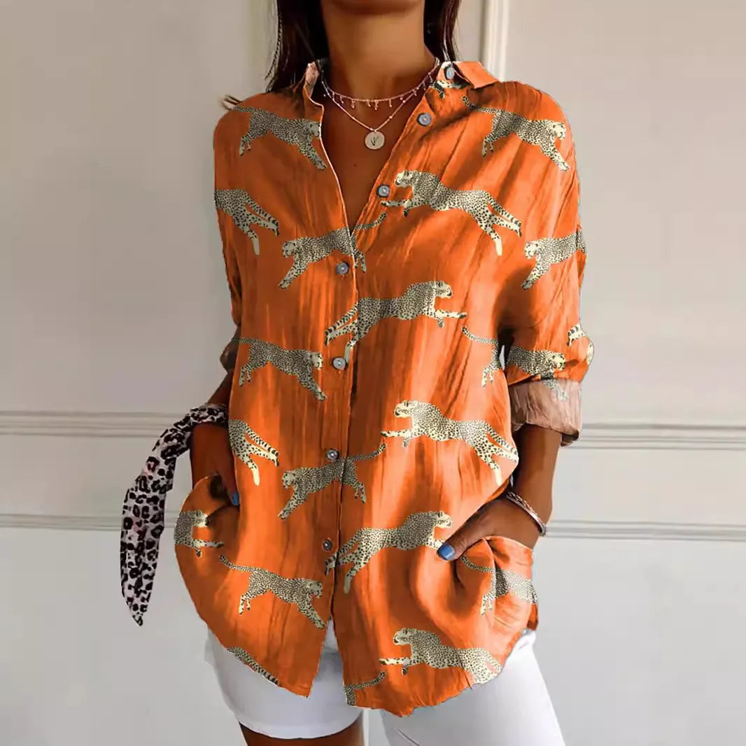 LP | Fashionable blouse with print