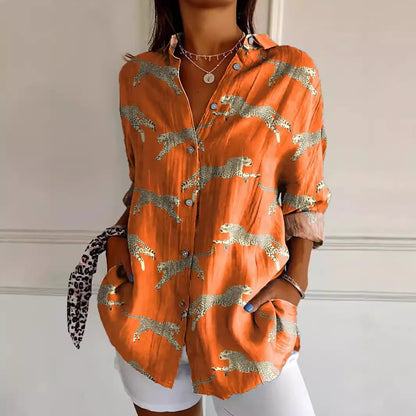 LP | Fashionable blouse with print