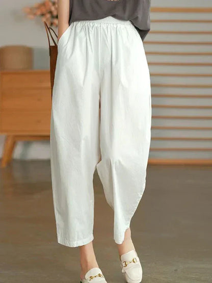 Geraldine - Summer cotton pants