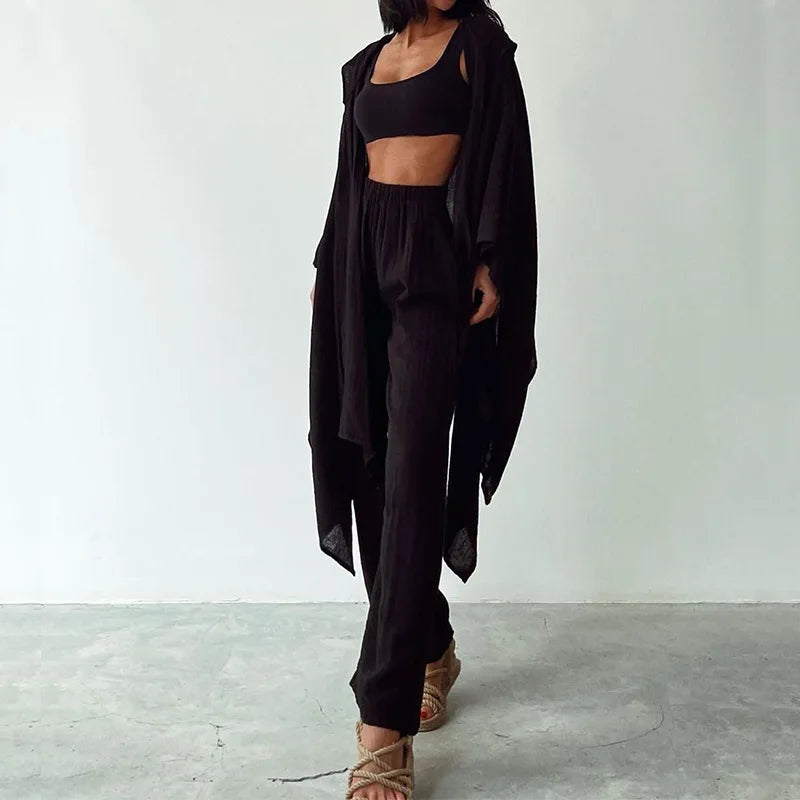 Roxy - Women's casual vest and pant set