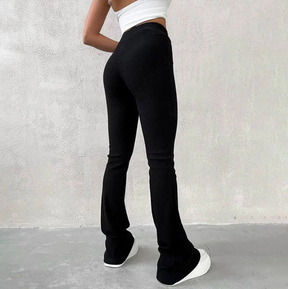 Elegant flannel pants for ladies