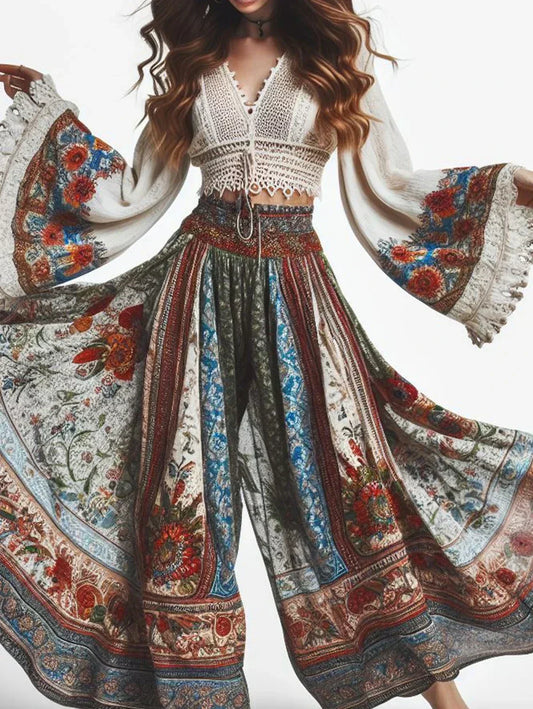 Elegant boho pants for women