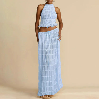 LP | Set of long pleated skirts