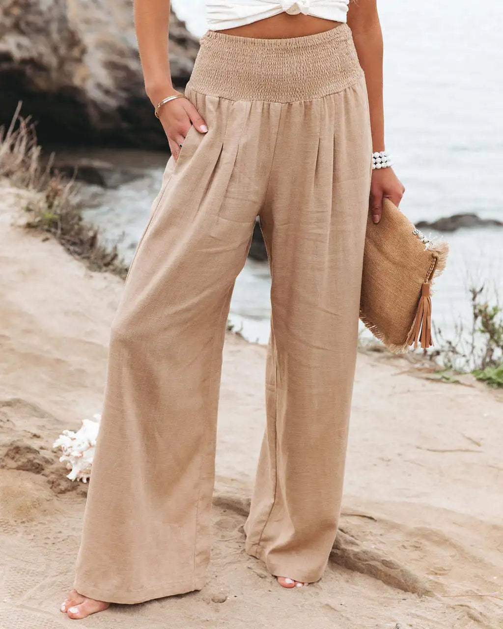 Veda - Wide-leg pants for women