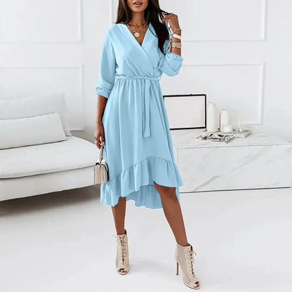 LP | Beautiful wrap dress with long sleeves