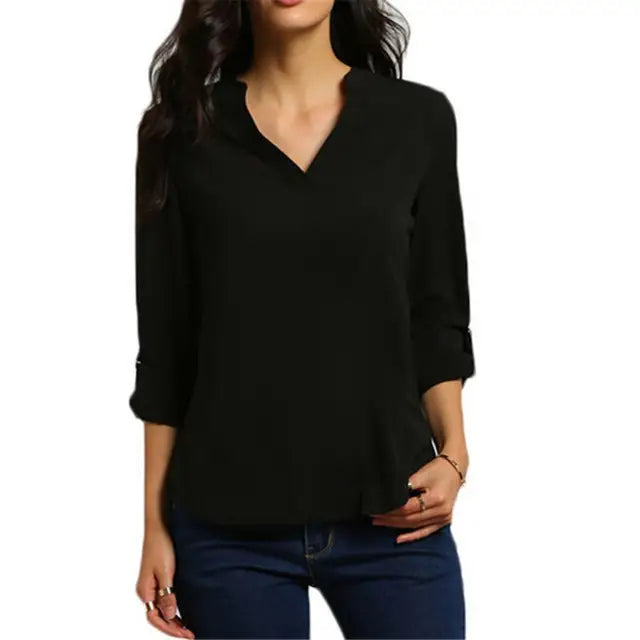 LP | Light and bold blouse