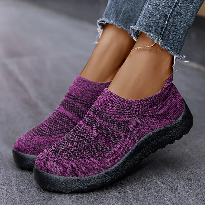LP | Lightweight knit slip-on sneakers