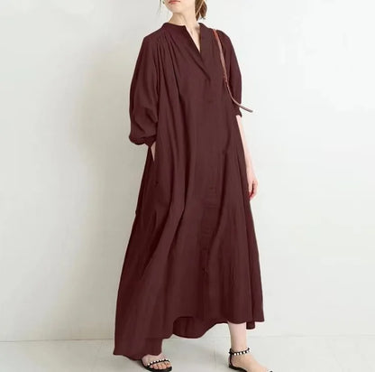 LP | Vintage long-sleeved shirt dress