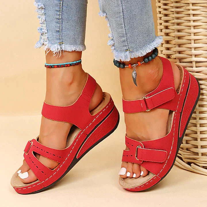 Ramona® | Comfortable orthopedic sandals with wedge heel