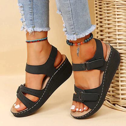 Ramona® | Comfortable orthopedic sandals with wedge heel