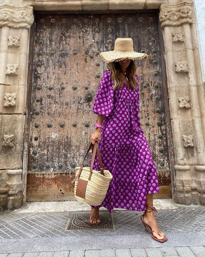 Bohème long dress