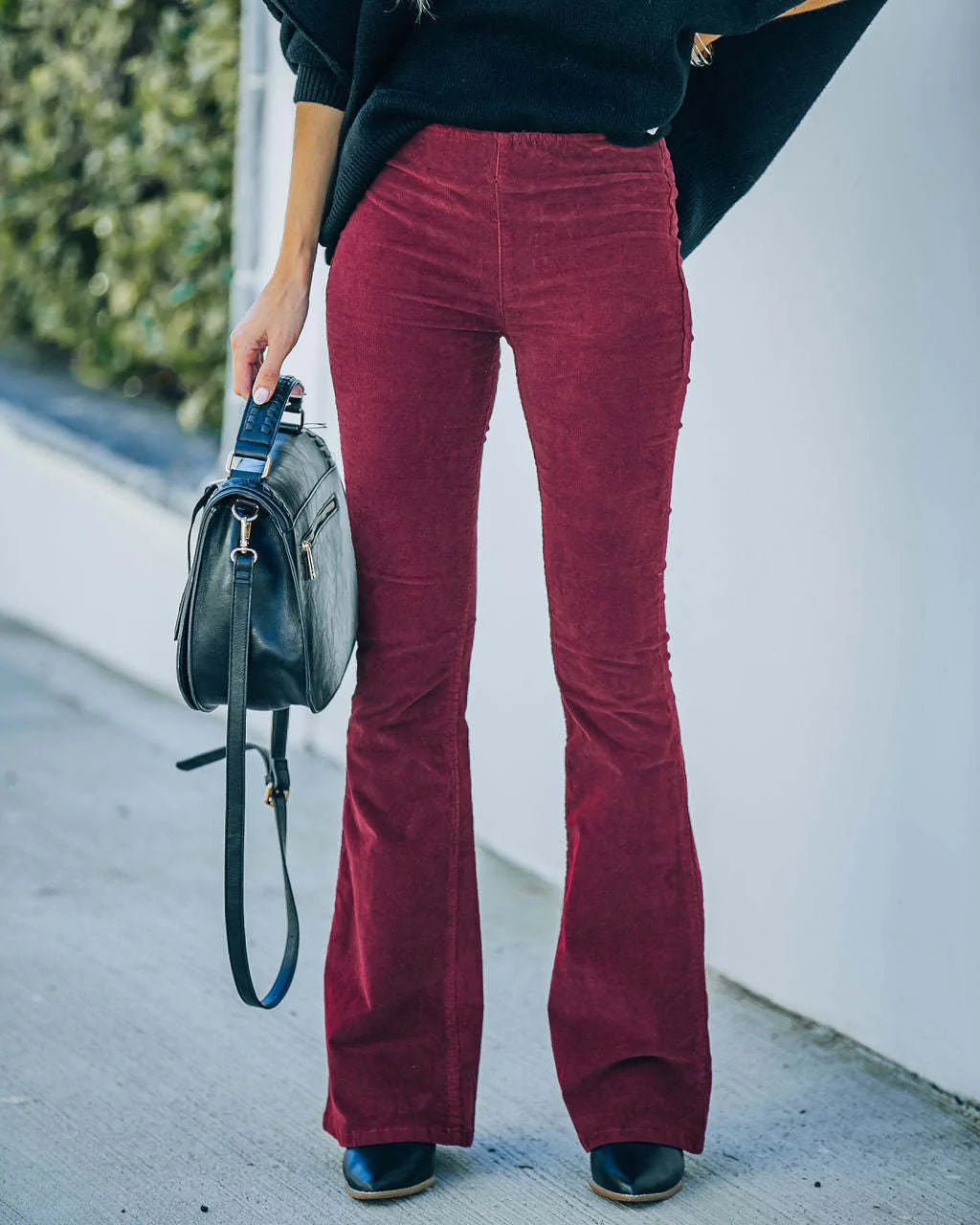 Selena - High-waisted flared pants for women