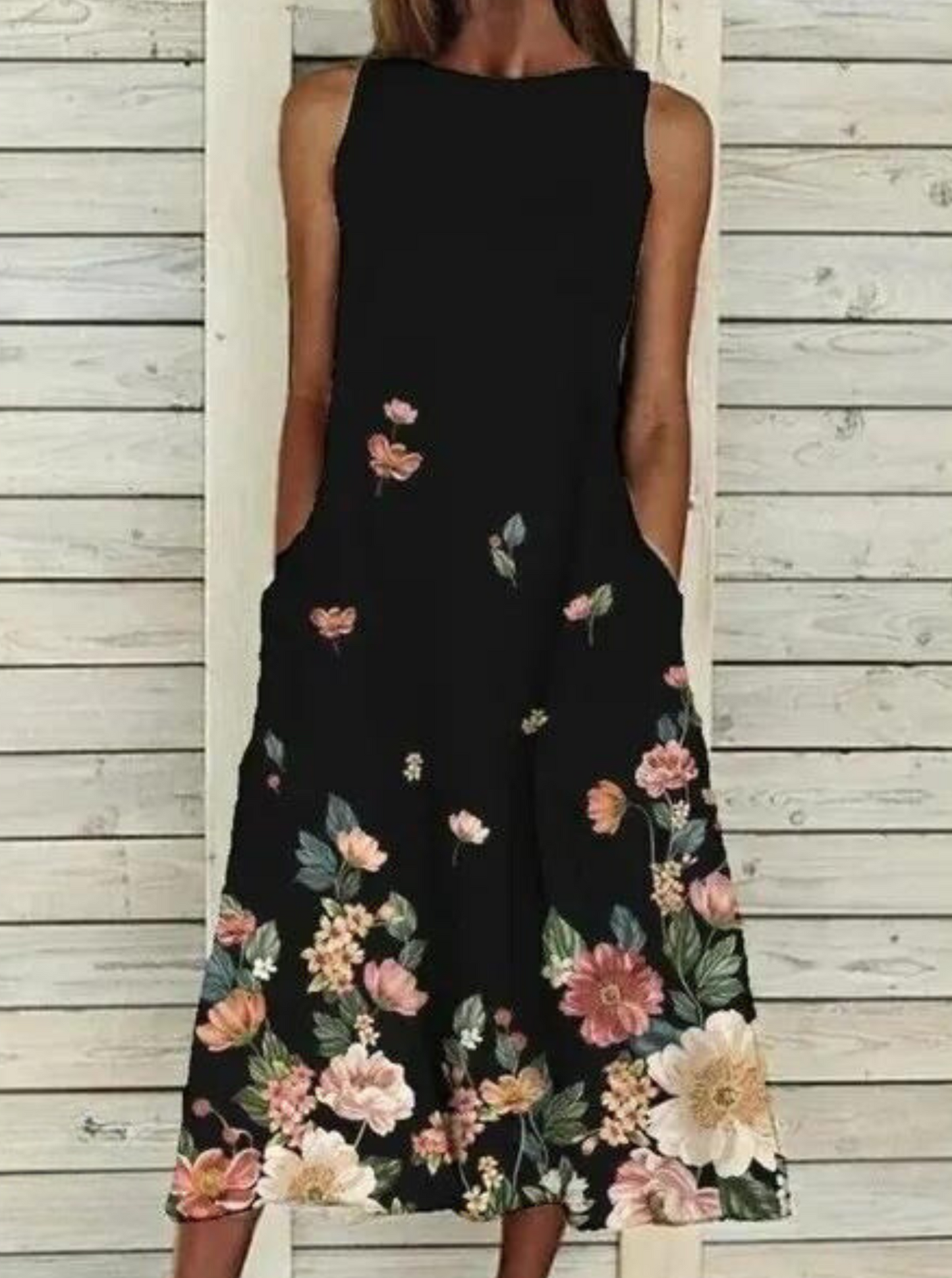 LP | Elegant dress with floral pattern