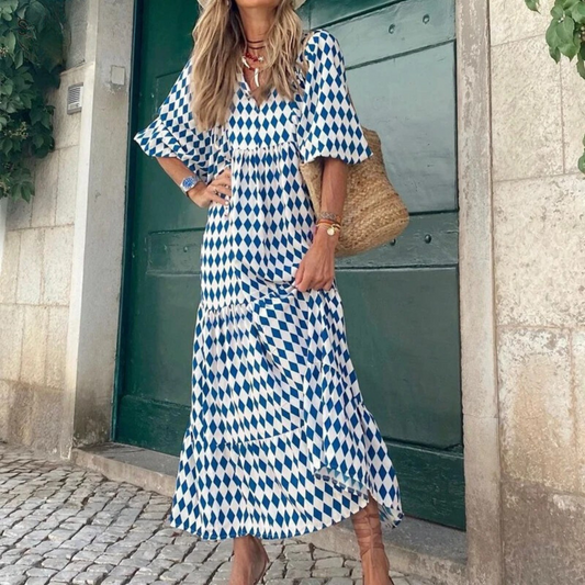 LP | Geometric Print Dresses