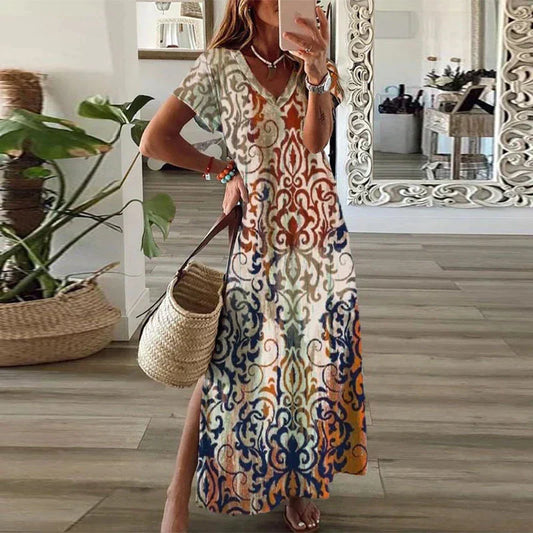 LP | Vintage floral print dress
