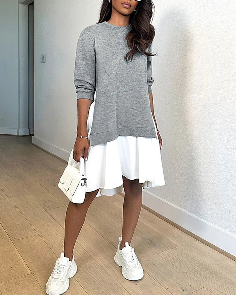 LP | Plush dresses with ruffles