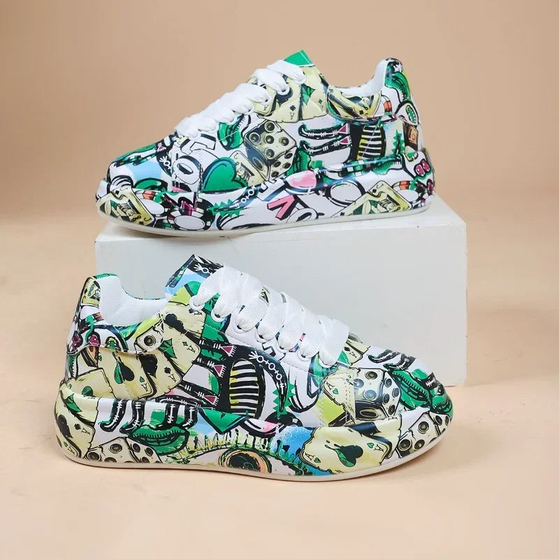 LP | Lively graffiti-style sneakers