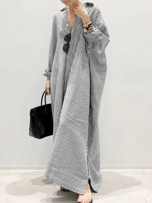 LP | Striped fashion dress