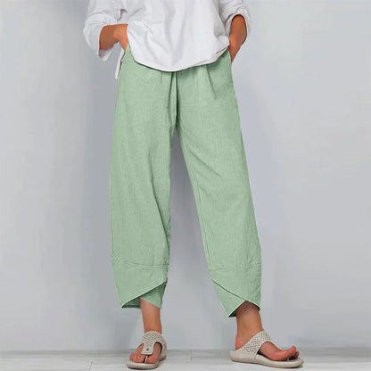 Sadie - Women's cotton and linen pants