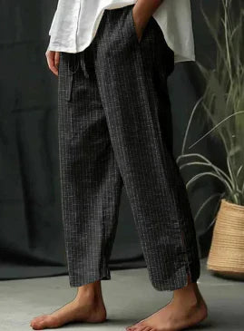 Classic striped pants