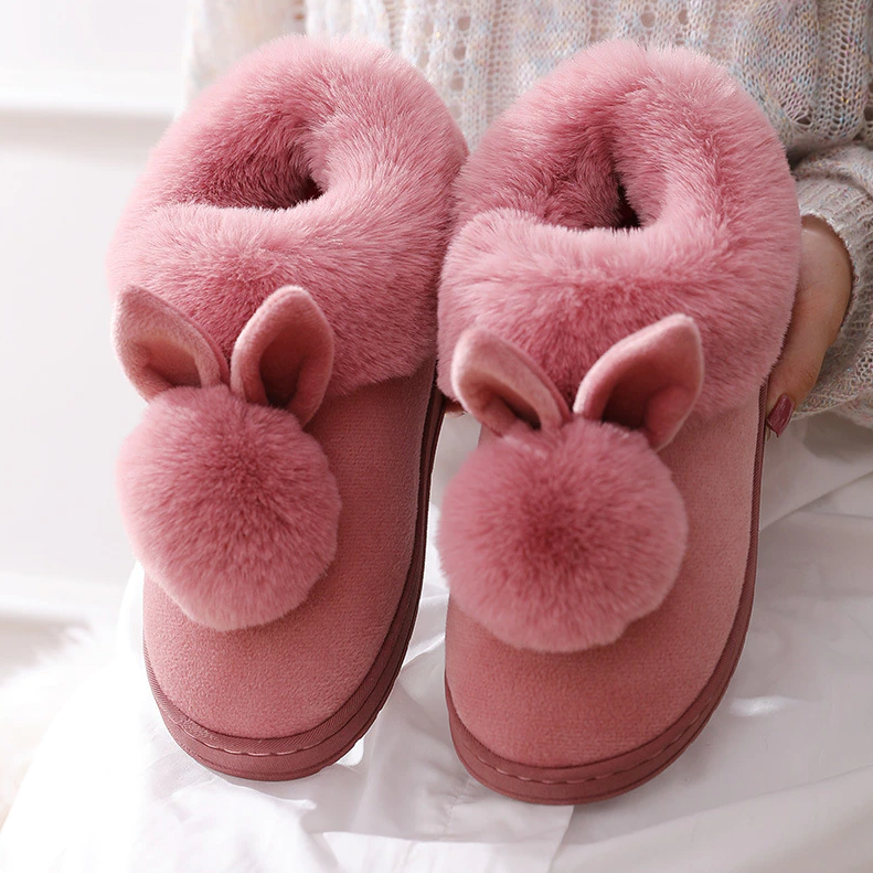JacoliensSlippers I Women's rabbit slippers